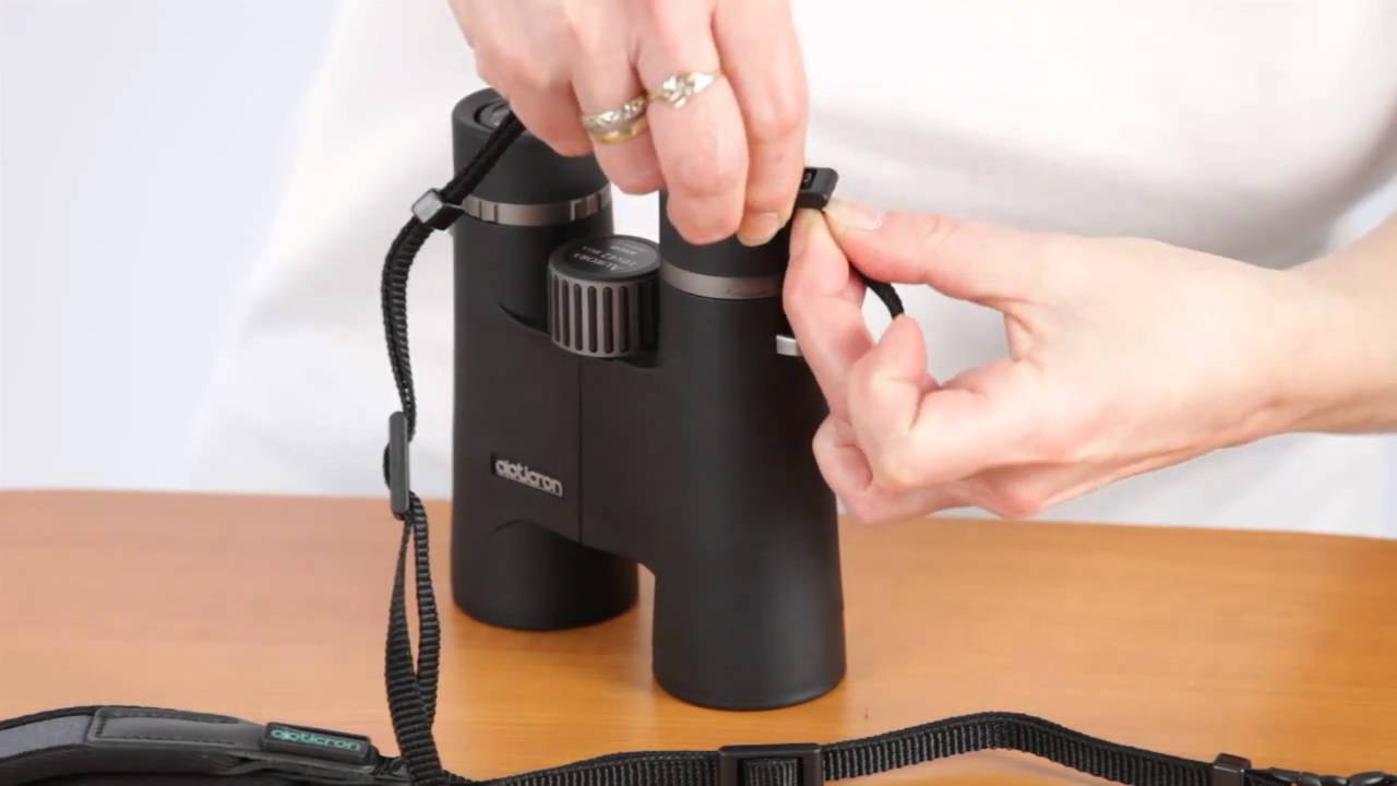 How to attach a Binocular Strap - YouTube