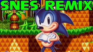 Sonic Cd Us - Palmtree Panic Present Snes Remix