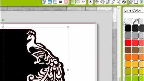 Silhouette Tutorial -  Deckle Edged Card