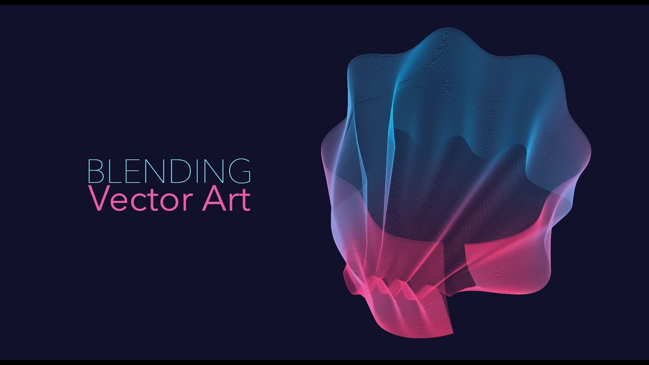 Blending Vector Art Adobe Illustrator/Photoshop - YouTube