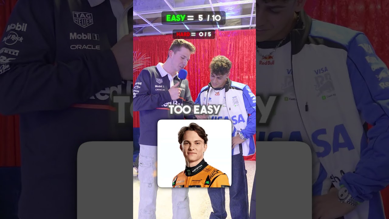 Can you name an F1 driver by their hair?