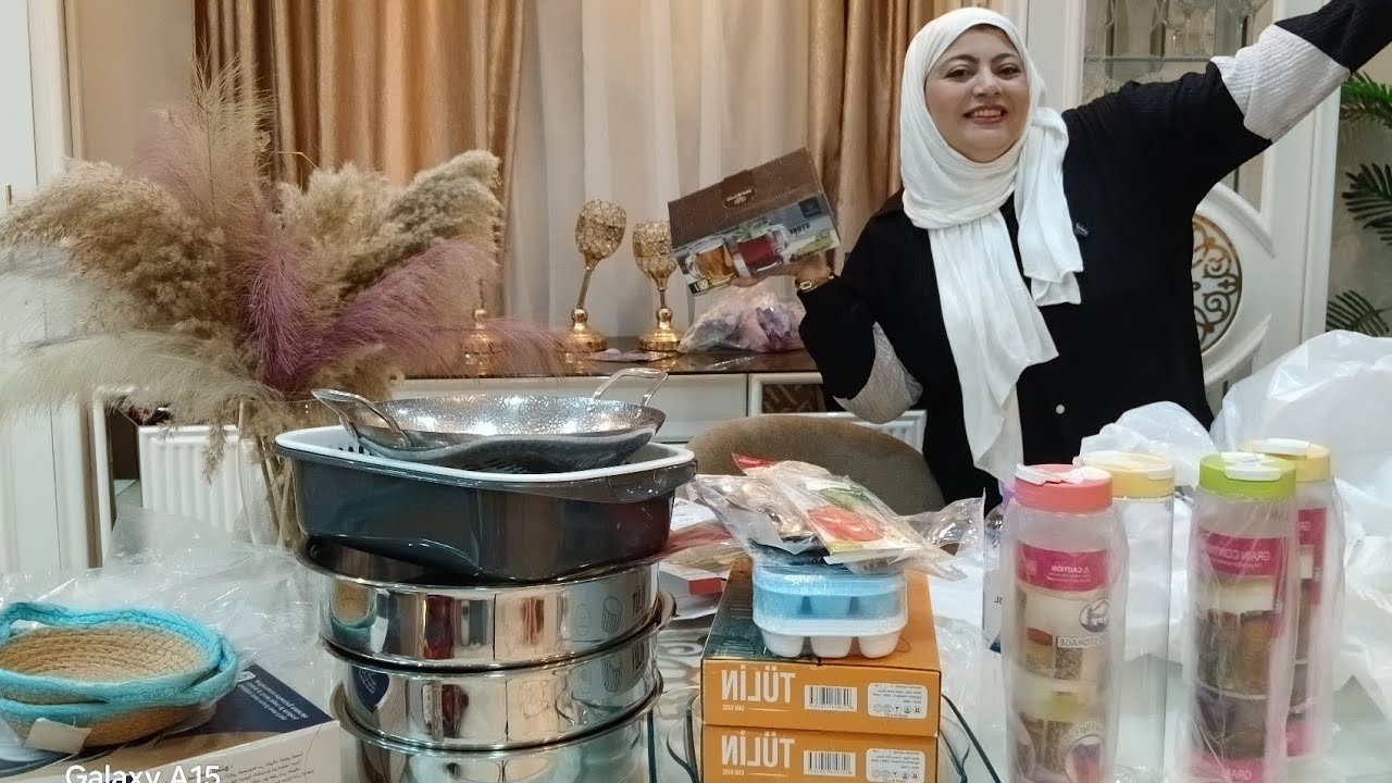 اخيرا مشتريات تجديد المطبخ🆕🍹 قبل المدارس الفرحه اكيد مش سيعاني المشتريات للبيت والمطبخ باسعار تحفه💪