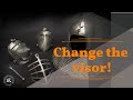 How to change a visor on your Bascinet helmet