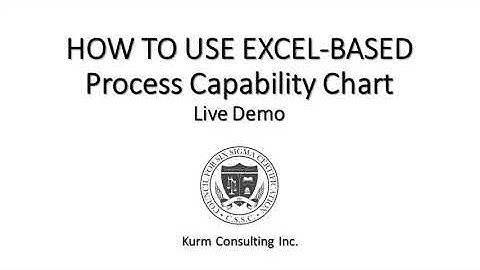 Process Capability Tool in Excel