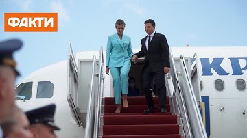 Зеленський із дружиною прибув до Вашингтона