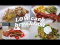 Fire LOW CARB Breakfast Ideas! ( &amp; not just eggs) | Recipe Compilation | WEIGHT LOSS 2024!