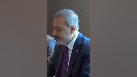 Hakan Fidan'ın İngilizcesi... Çok iyi! #shorts