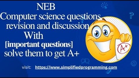 NEB grade 12 computer science revision with important questions( c language ;session 3)