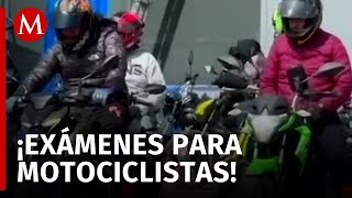 Este es el nuevo REQUISITO para sacar licencia de conducir para motociclistas en Edomex
