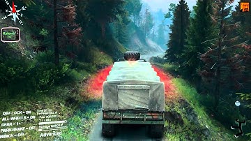 SpinTires with KstorerTv - Ep. 1 - The Adventure Begins (The Hill & 6x6)