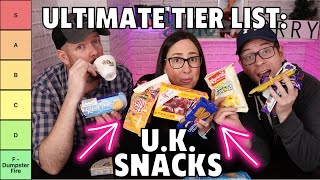 Fit for a King: UK Snacks Tier List