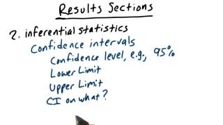 Report CI Results - Intro to Inferential Statistics