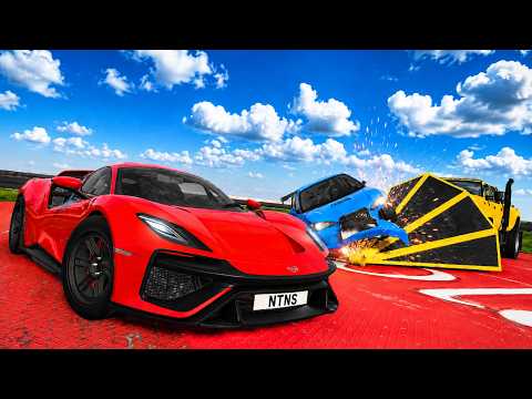 EXTREME Figure 8 Racing in BeamNG!