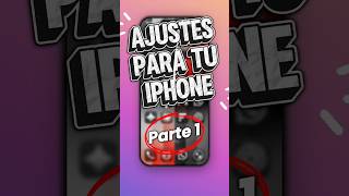 3 ajustes del iPhone que debes activar YA🔥 #ios26 #iPhone #Trucos #iOS26 #trucosiphone #Tecnología