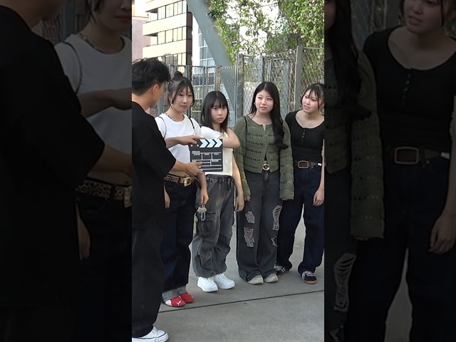 일본여고생들과 마지막으로..とても悲しい最後の歌