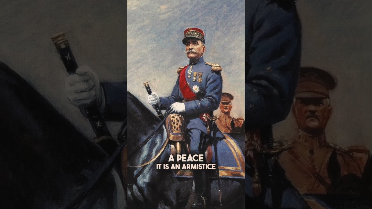 Scary Prediction: Marshal Foch's Eerie Words on the Treaty of Versailles and World War 2 