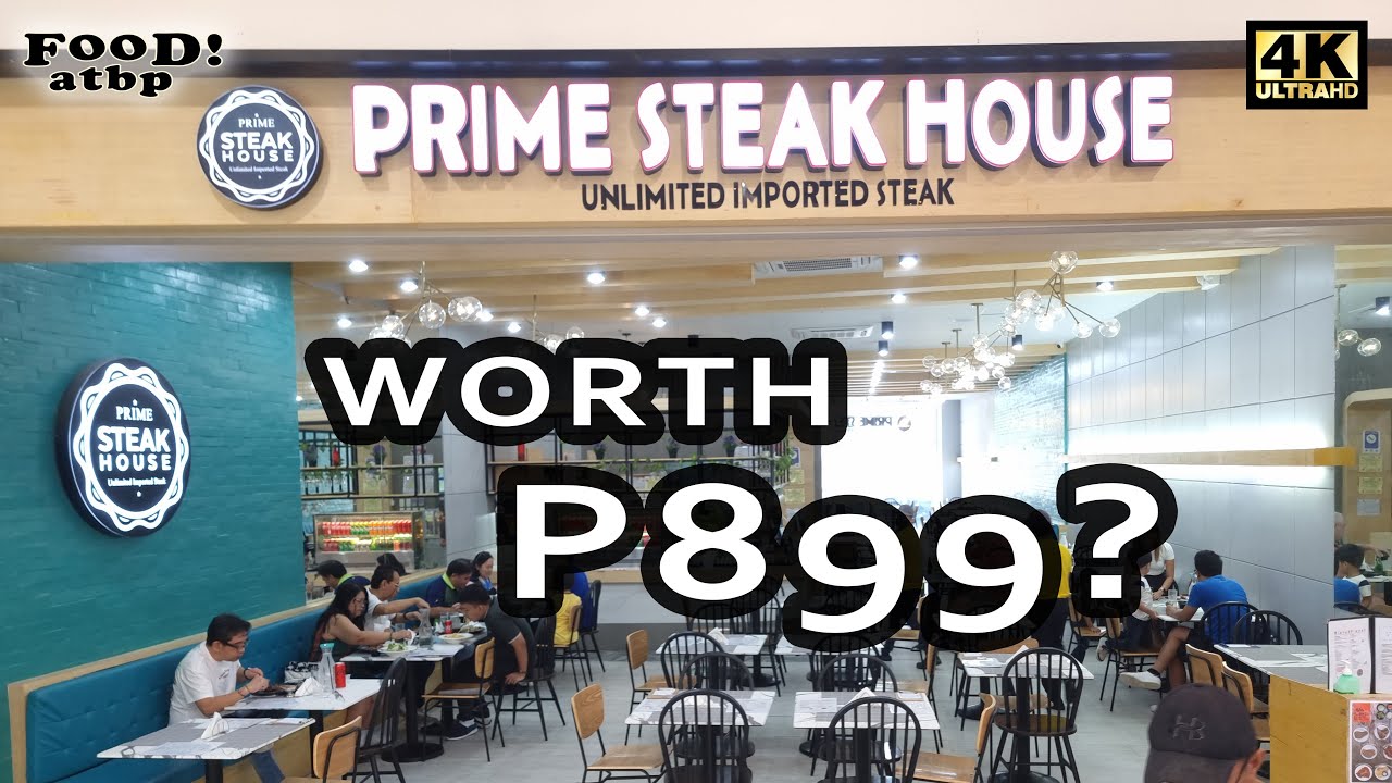4K Prime Steak House UNLIMITED STEAK YouTube