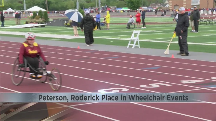 Peterson, Roderick represent area's wheelchair ath...