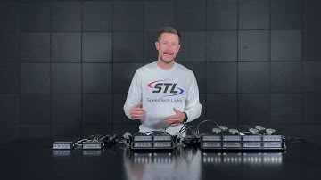 SpeedTech SpotLight: TIR vs. MultiColor Linear Color Options - Striker/Virtue® Dash Lights