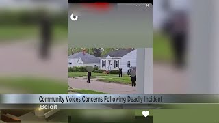 Community voices concerns after video shows officer shoot a man