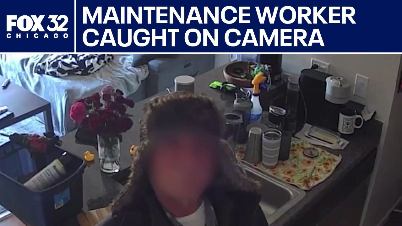 Maintenance worker caught urinating in tenant's sink - YouTube