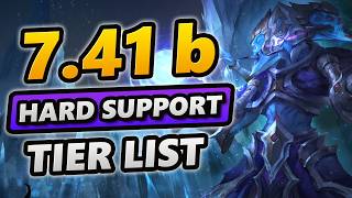 Hard Support Tier List | Dota 2 7.41b