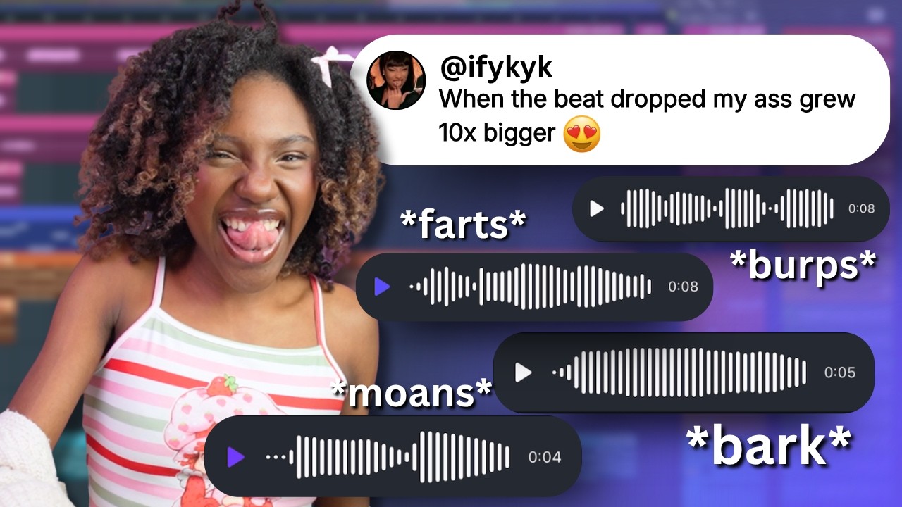 I made a song ONLY using your UNHINGED noises - YouTube