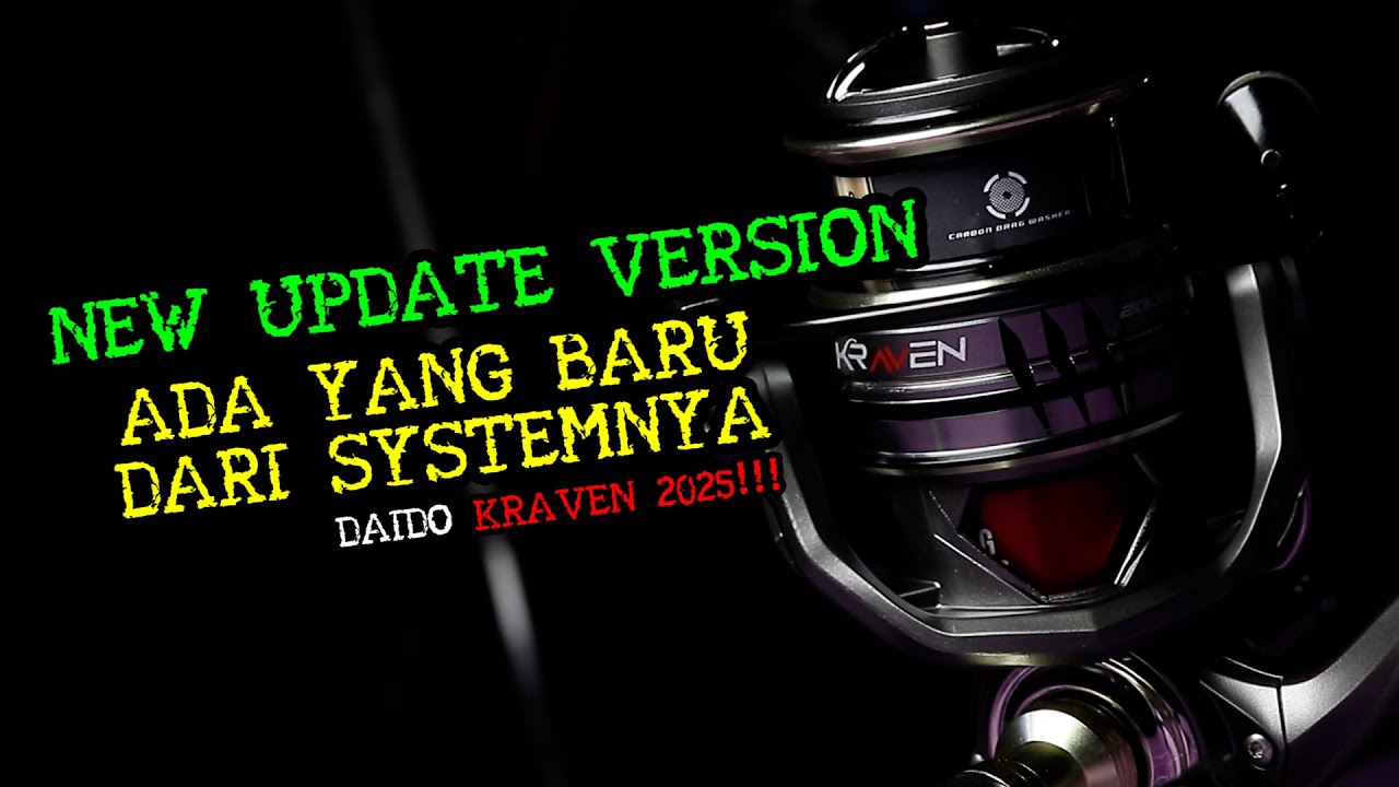 UPGRADE BARANG TAPI TIDAK UPGRADE HARGA!!! NEW DAIDO KRAVEN 7.0 2025