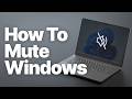 How to Mute Your Computer on Windows 11 (3 Easy Ways)