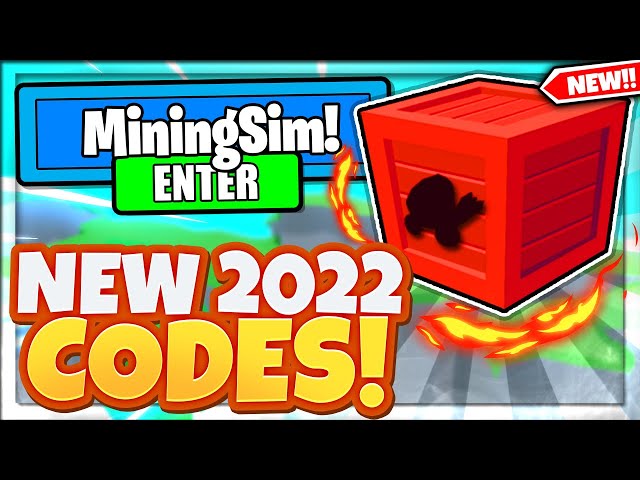 Code) ALL WORKING SECRET TWITTER MONEY CODES IN Roblox Mining Simulator!  *FREE ITEMS AND MONEY!* 