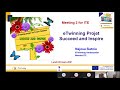 Part of the ITE Meeting 3: eTwinning project Succeed and Inspire