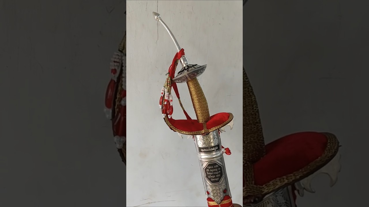 maratha sword with Damascus blade