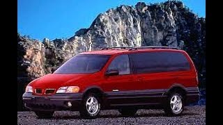 1997 Pontiac Trans Sport Montana 1997 Pontiac Transport Montana Startup Engine In Depth Tour