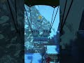 Skydiving into a Stormy Village: Find the Blue Flower! #shorts