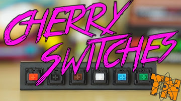 Mechanical Key Switch Guide + Sound (Cherry MX Blues, Greens, Browns, Clears, Reds, and Blacks)