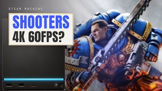 Steam Machine vs 4 Shooters: 4K 60FPS Possible?