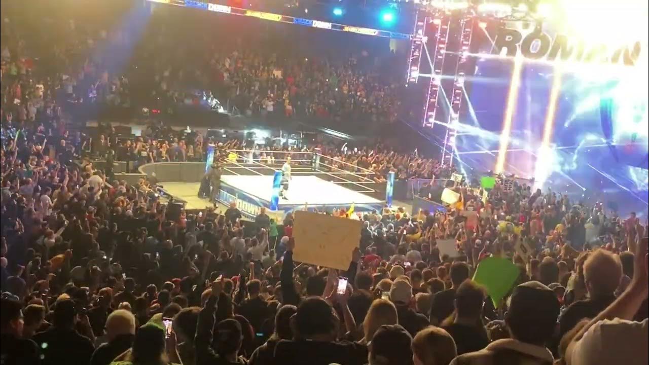 Roman Reigns Entrance WWE Smackdown 10/13/2023 Tulsa Oklahoma wwe 