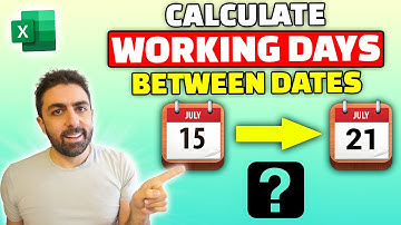 NetworkDays🗓️ - Excel Formula to Calculate Working Days without Week Ends and Holidays