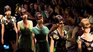 Lena Hoschek - Spring/Summer 2014 Mercedes Benz Fashion Week Berlin - Final Walkthrough
