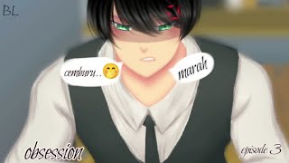 BL ) OBSESSION (marah-cemburu) d&amp;k) episode 3 #sakuraschoolsimulatordrama #fyp 