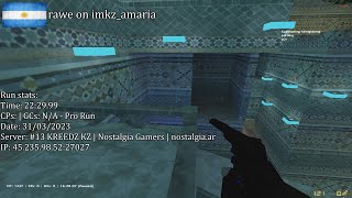 Impossible without checkpoints CS 1.6 bhop map gets beaten  rawe on imkz_amaria