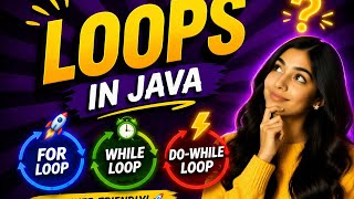 Loops in Java | For, While, Do-While Explained for Beginners | in Kannada
