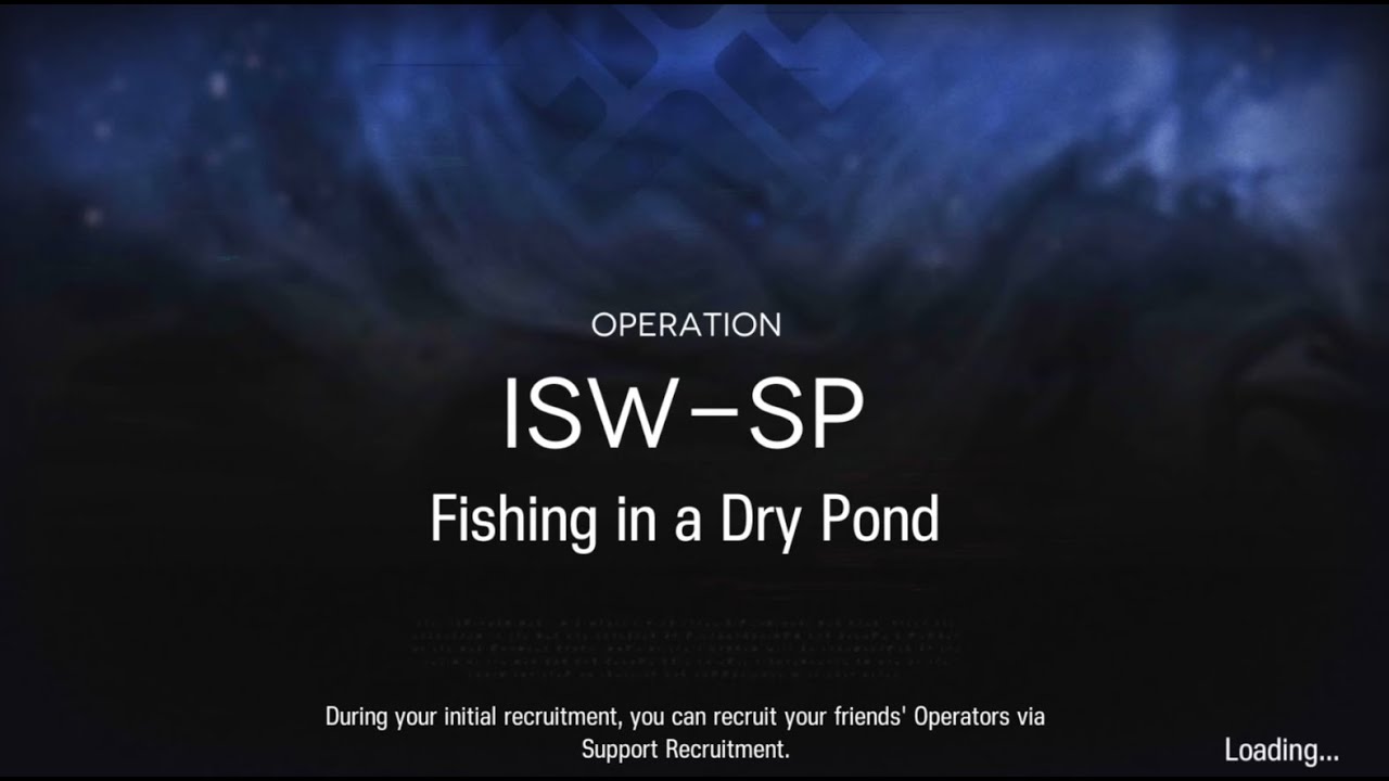 [IS3] SPECIAL ISW-SP Fishing in a Dry Pond