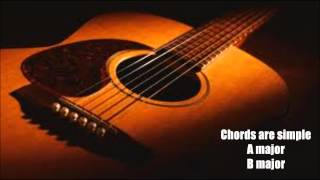 Inspiring Acoustic Guitar Backing Track in E chords