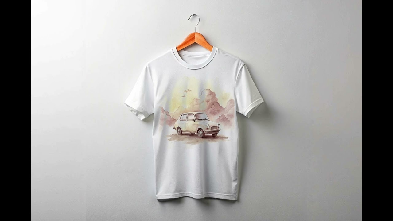 Εικονικό merchandising — σχέδια σε μπλουζάκι με AI
