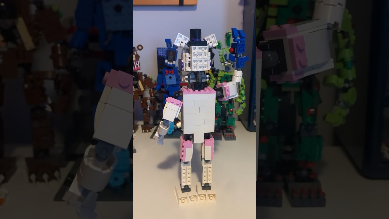 Lego fnaf moc: Funtime Freddy remake 