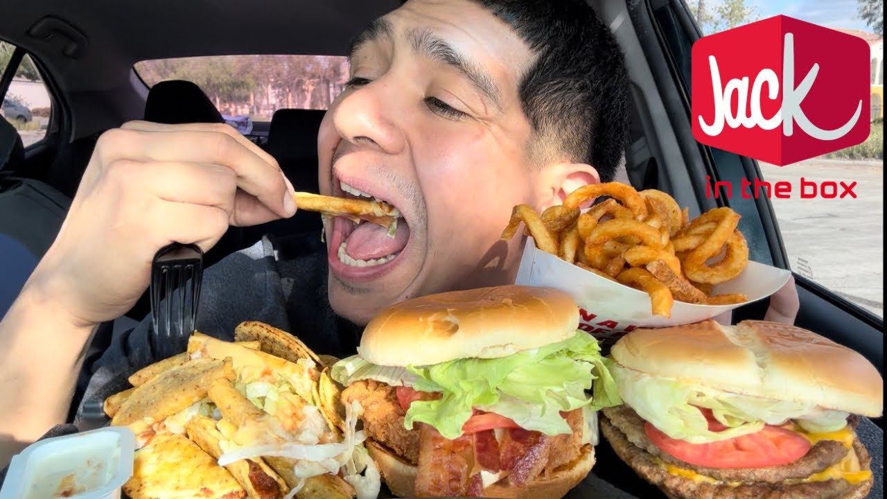 Jack in the Box Mukbang