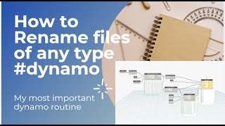 How to Rename files | Rename Files Using Dynamo | Batch rename Files and Folders using Dynamo BIMALL