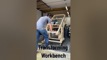 Transforming Workbench/Tool Shelf #Shorts