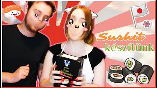 🍣 Sushit készítünk! 🍱 w/Dávid